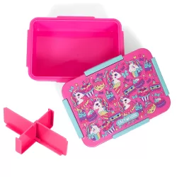 Eazy Kids Lunch Box, Unicorn Desert - Pink, 850ml