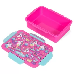 Eazy Kids Lunch Box, Unicorn Desert - Pink, 850ml