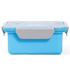 Eazy Kids Lunch Box, Shark - Blue, 650ml