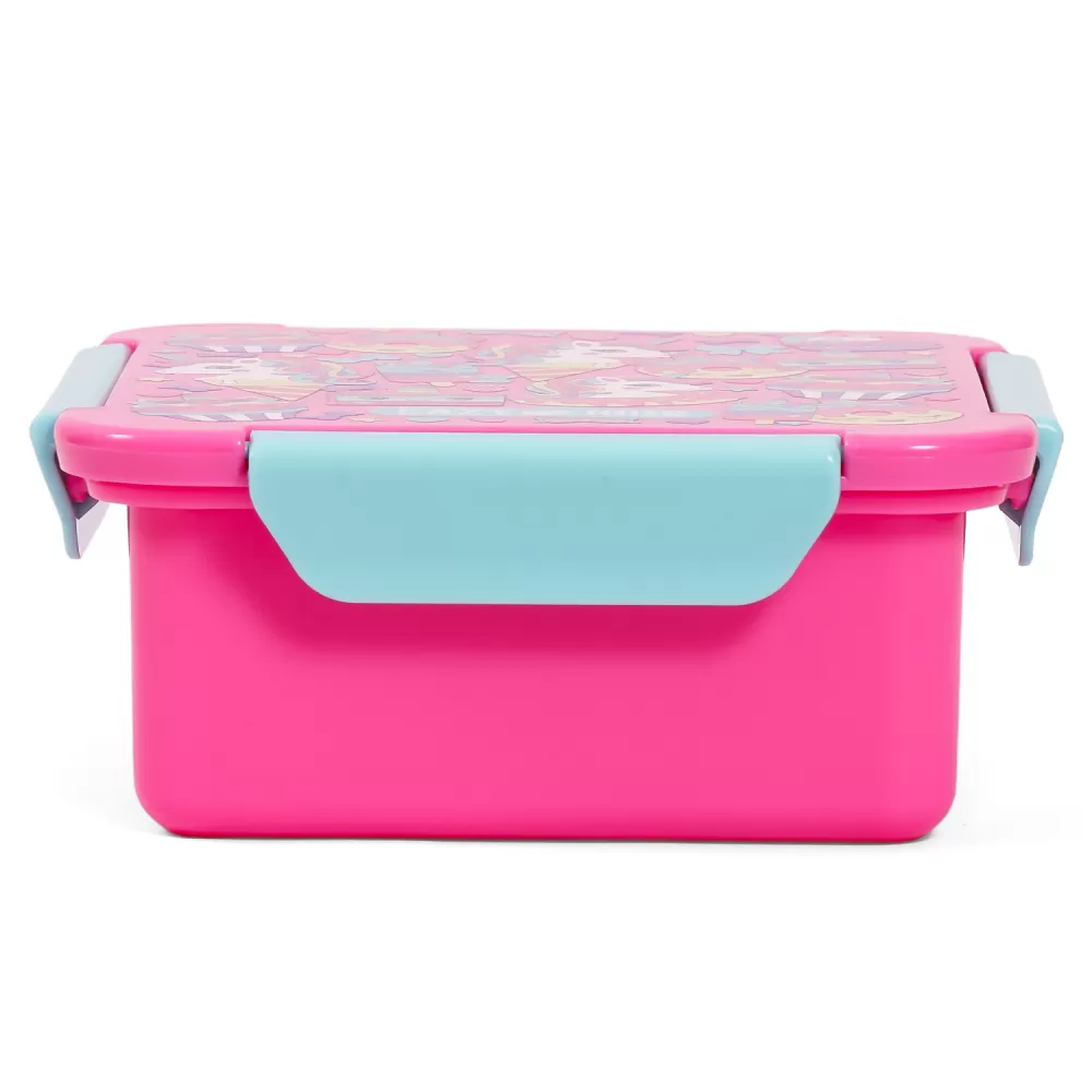 Eazy Kids Lunch Box, Unicorn Desert - Pink, 650ml