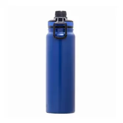 Eazy Kids Double Wall Insulated Tracking Water Bottle - Blue, 800ml