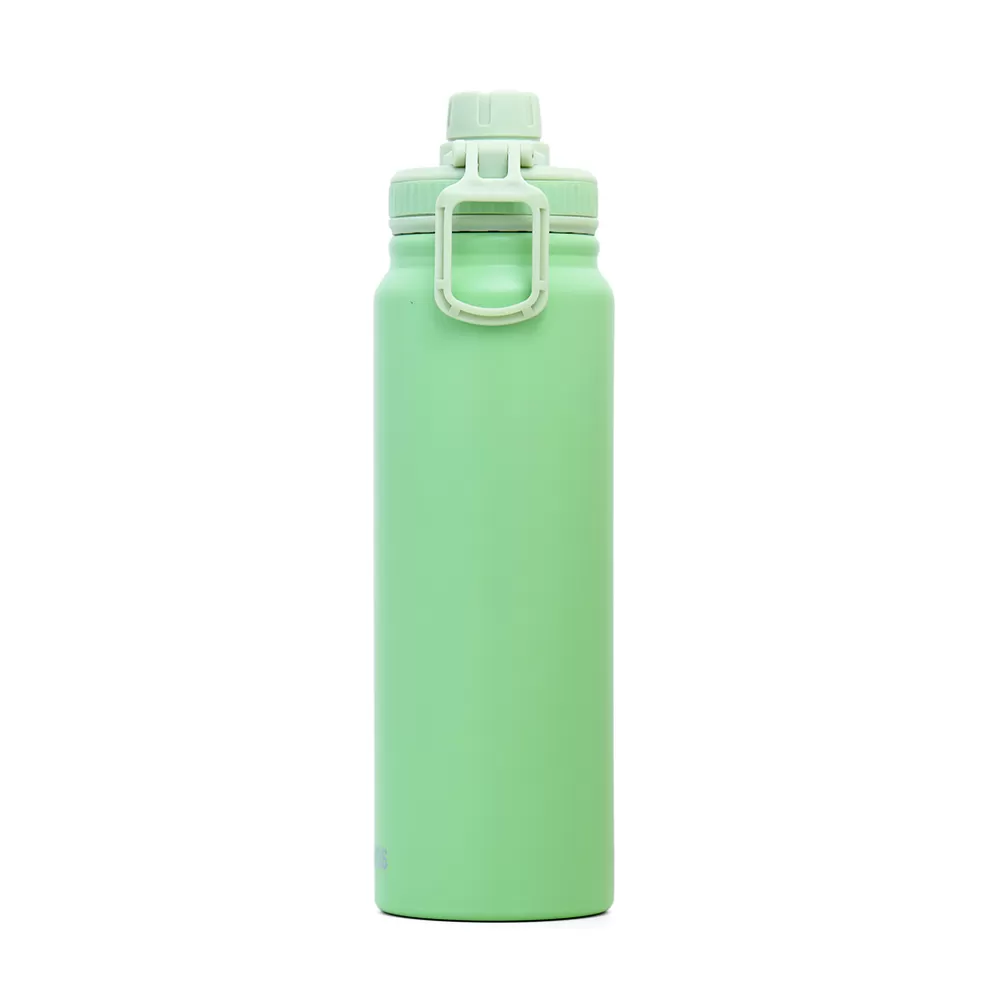 Eazy Kids Double Wall Insulated Tracking Water Bottle - Green, 800ml