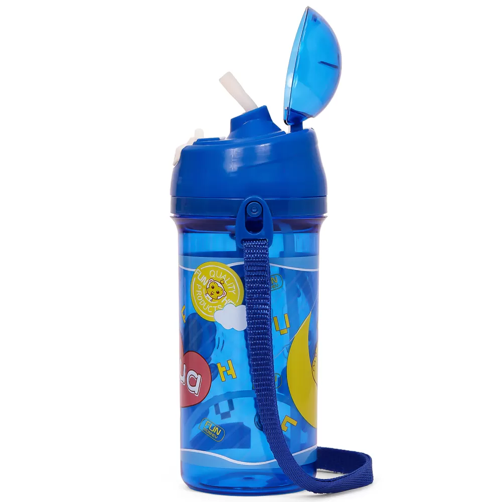 Eazy Kids Water Bottle 600ml - Monkey Blue