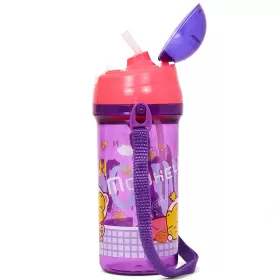 Eazy Kids Water Bottle 600ml - Monkey Purple