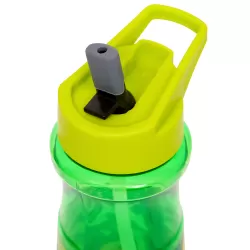 Eazy Kids Water Bottle 500ml wt Straw - Contisi Green