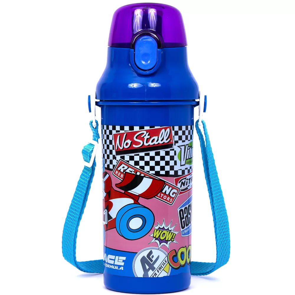 Eazy Kids Water Bottle 600ml - Blue