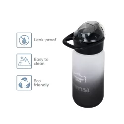 Eazy Kids Water Bottle 500ml wt Handle - Black