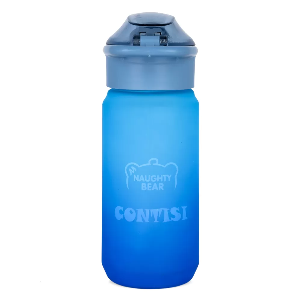 Eazy Kids Water Bottle 500ml wt Handle - Blue