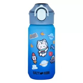 Eazy Kids Water Bottle 500ml wt Handle - Blue