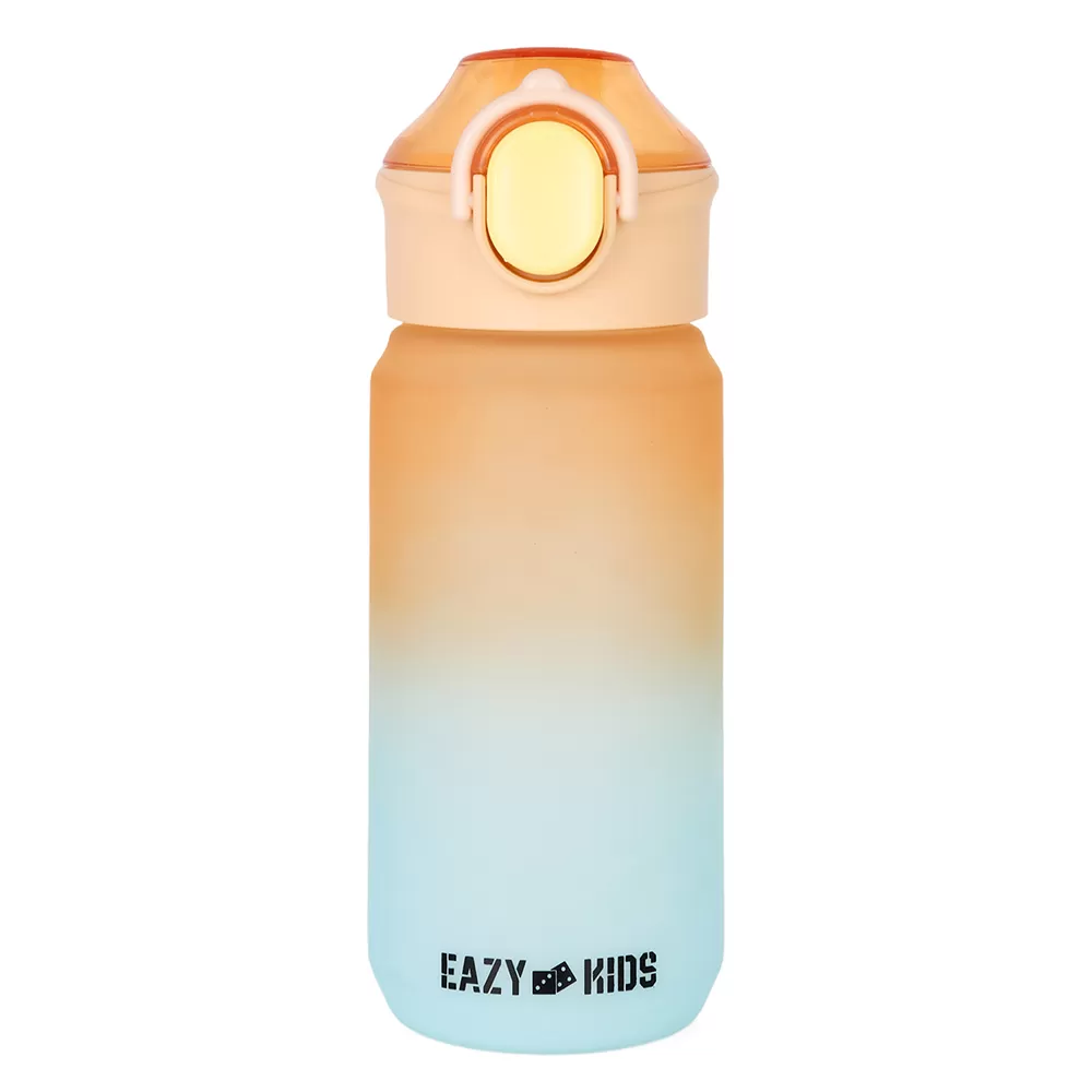 Eazy Kids Water Bottle 500ml wt Handle - Orange