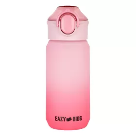 Eazy Kids Water Bottle 500ml wt Handle - Pink