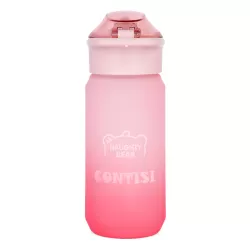 Eazy Kids Water Bottle 500ml wt Handle - Pink