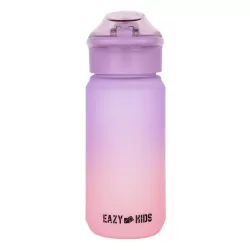 Eazy Kids Water Bottle 500ml wt Handle - Purple