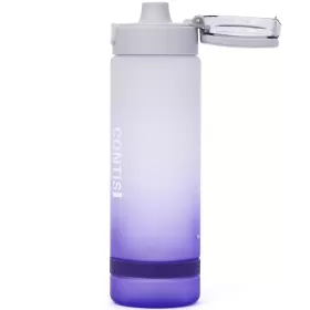 Eazy Kids Water Bottle 1000ml - Blue Grey