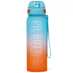 Eazy Kids Water Bottle 1000ml - Orange Blue