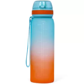 Eazy Kids Water Bottle 1000ml - Orange Blue