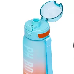 Eazy Kids Water Bottle 1000ml - Orange Blue