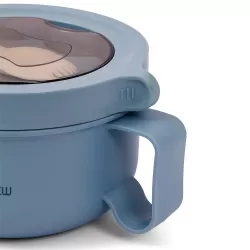 HYDROBREW Lunch Box with Folding Spoon - Blue