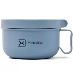 HYDROBREW Lunch Box with Folding Spoon - Blue