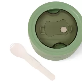 HYDROBREW Lunch Box with Folding Spoon - Green