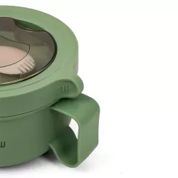 HYDROBREW Lunch Box with Folding Spoon - Green