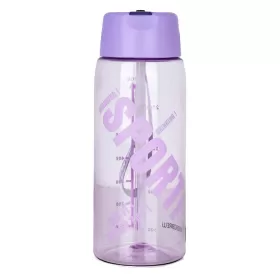 HYDROBREW Water Bottle 800ml with Grab String - Purple