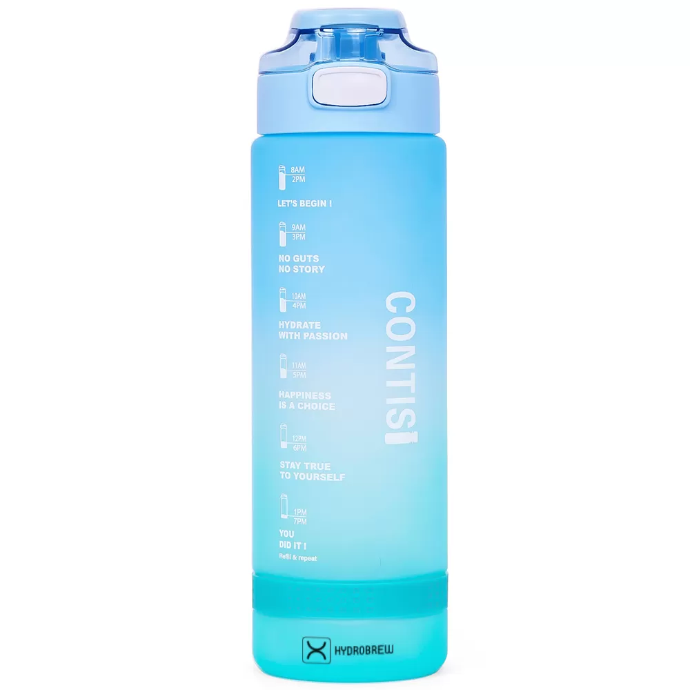 HYDROBREW Water Bottle 1000ml - Sky Blue