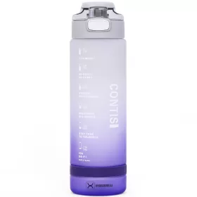 HYDROBREW Water Bottle 1000ml - Grey