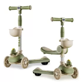 Little Story Kids Scooter & Ride on – Dinosaur Green