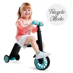 Little Story Kids Scooter / Balance Bike / Tri Cycle - Green