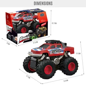 Little Story 4X4 Inertia Die Cast Car-Red