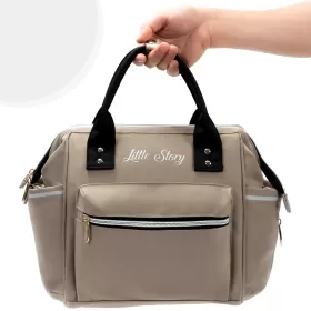 Little Story Ace Diaper Bag - Beige