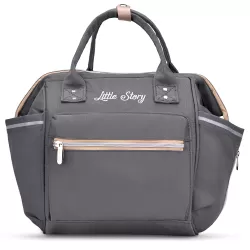 Little Story Ace Diaper Bag - Grey