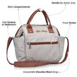 Little Story Ace Diaper Bag - Ivory