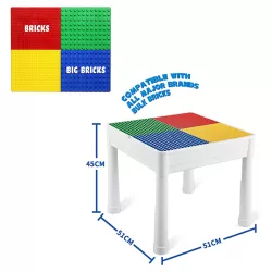 Little Story 4in1 Activity and Block Table with 350 Blocks - XL