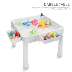 Little Story 4in1 Activity and Block Table with 50 Blocks - L