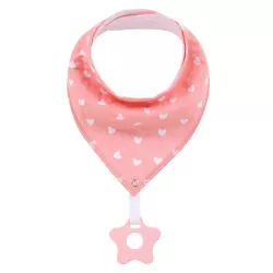 Little Story Bandana Drool Bibs Set of 2 - Love