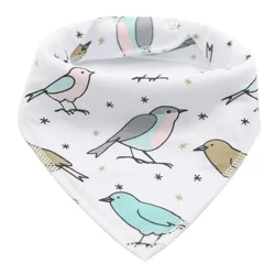 Little Story Bandana Drool Bibs Set of 4 - BIRD