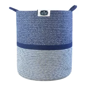 Little Story - Cotton Rope Diaper Caddy XL - Blue