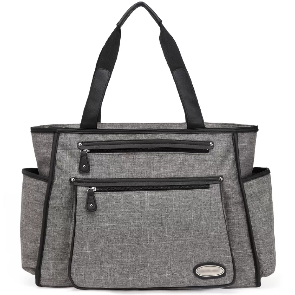 Little Story Betty Diaper Bag - Grey