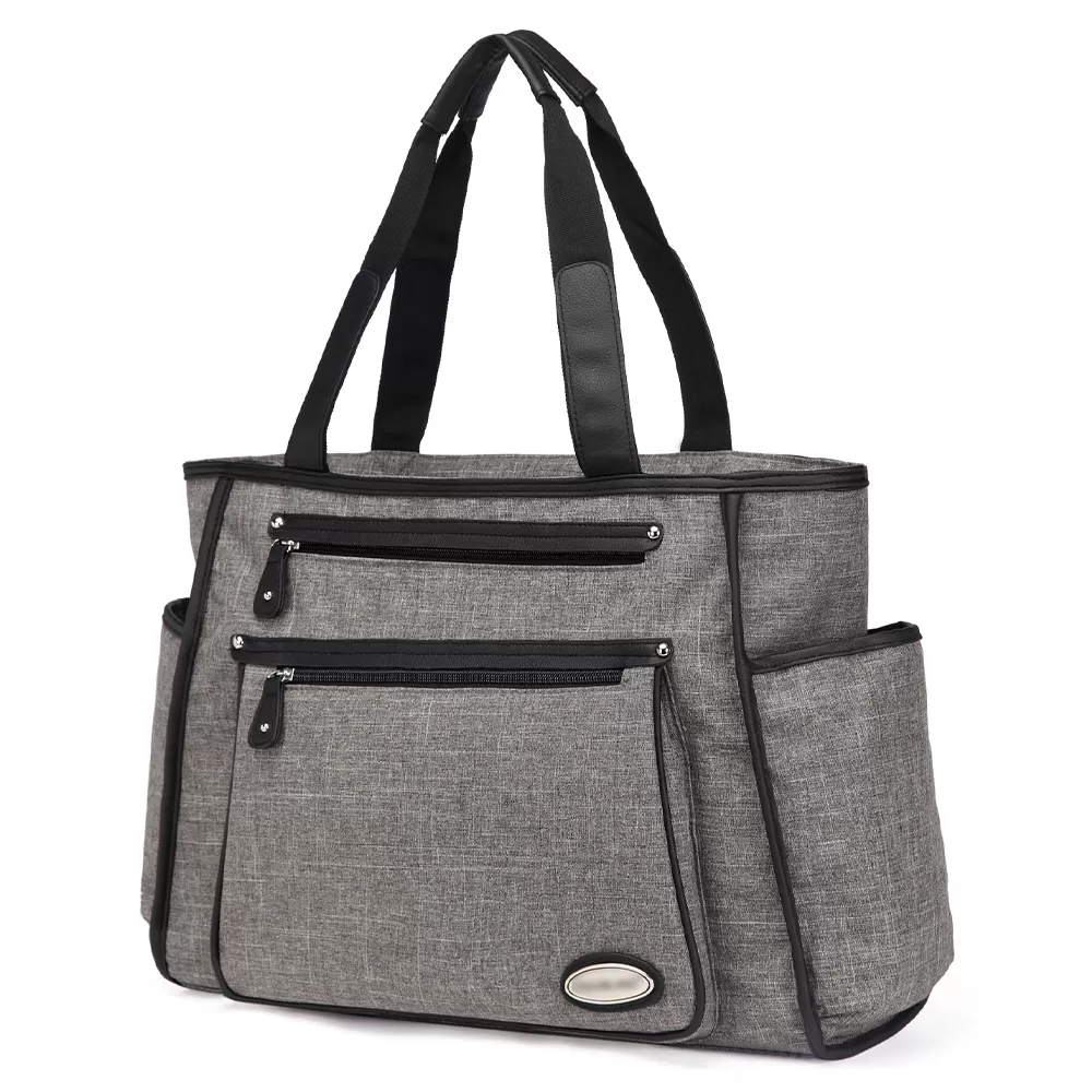 Little Story Betty Diaper Bag - Grey