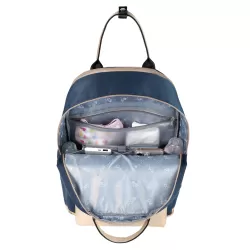 Little Story Kenzie Mom Dad Travel Diaper Backpack - Dark Blue