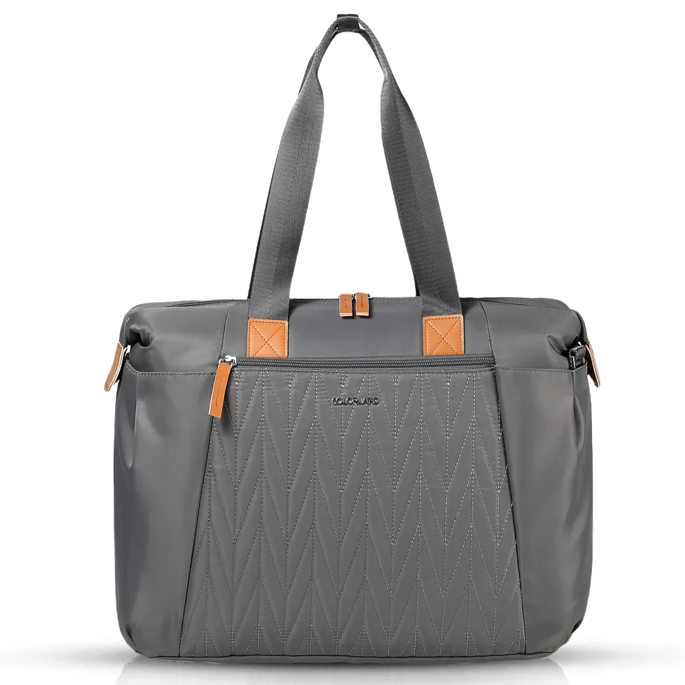 Little Story Zurich Pack and Go Baby Travel Diaper Bag - Grey