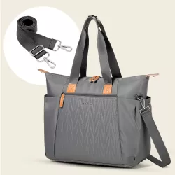 Little Story Zurich Pack and Go Baby Travel Diaper Bag - Grey