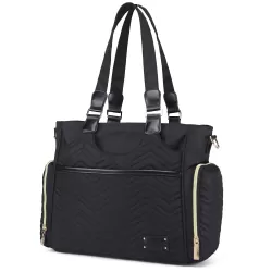 Little Story Matilda Diaper Bag - Black