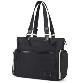 Little Story Matilda Diaper Bag - Black