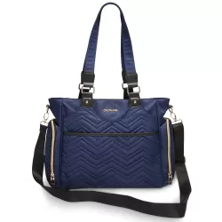 Little Story Matilda Diaper Bag - Navy Blue