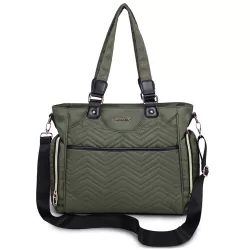 Little Story Matilda Diaper Bag - Olive Green