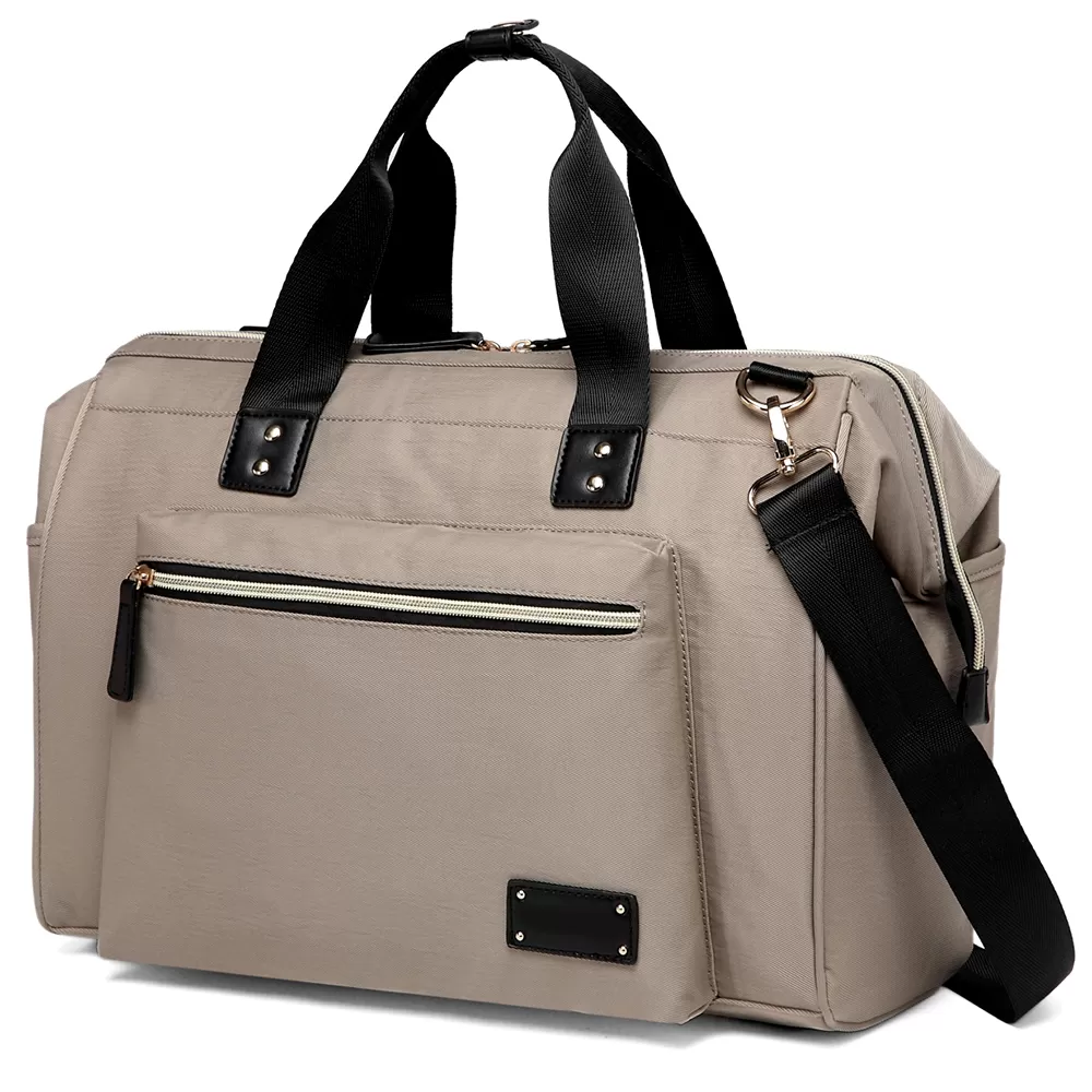 Little Story Zera Mom Dad Diaper Bag - Beige