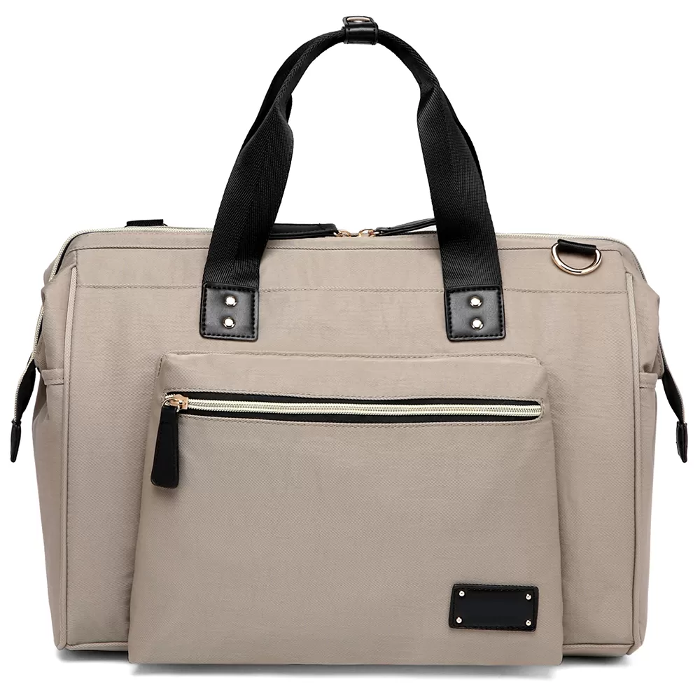 Little Story Zera Mom Dad Diaper Bag - Beige